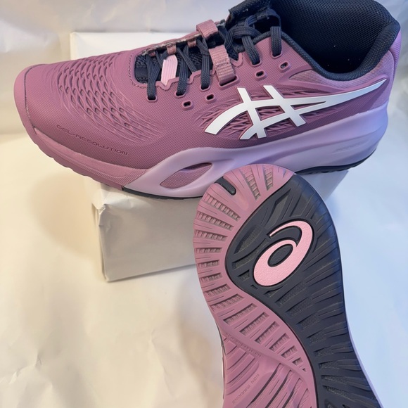 ASICS Women's Purple Gel Resolution X Wide size 9 NWT - Picture 4 of 5
